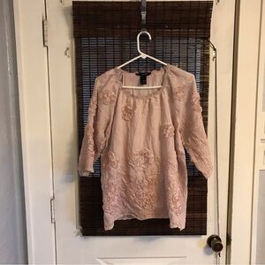 Ali Miles Womens Tunic Blouse